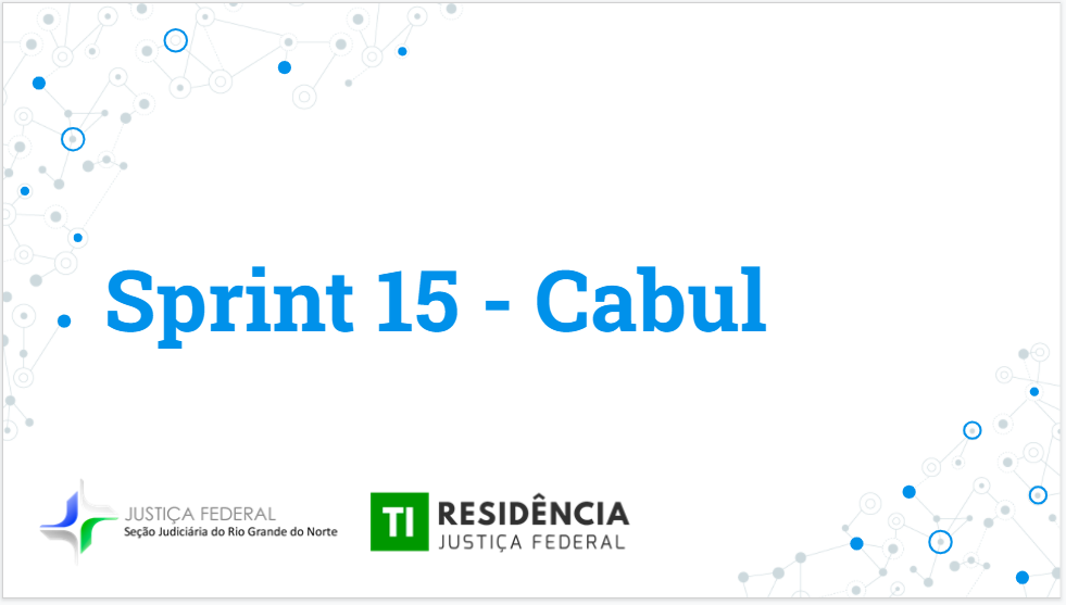 Sprint 15 – Dev: Cabul